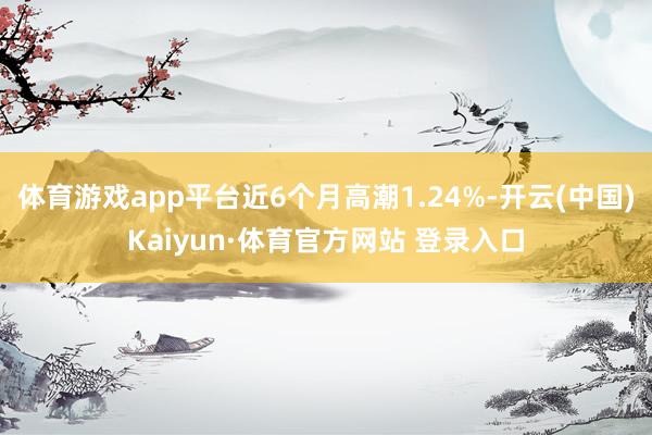體育游戲app平臺近6個月高潮1.24%-開云(中國)Kaiyun·體育官方網站 登錄入口